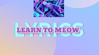 Xiao Pan Pan and Xiao Feng Feng – Learn to Meow lyrics🎶 (English/Mandarin)