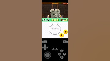 Super Mario 3D Land 3DS S1-Boss Azahar Android Emulator #shorts #gaming #sonarsystems #retrogaming