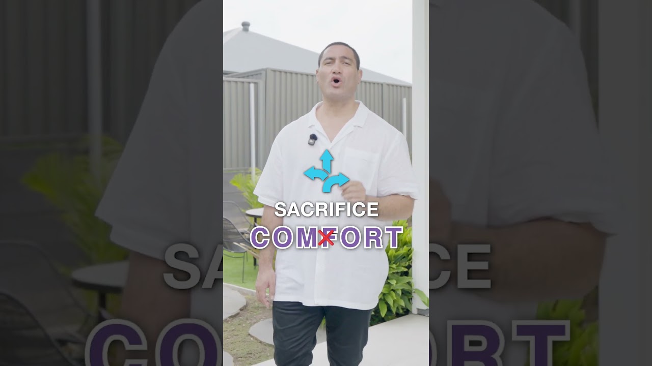 2026 is the year of SACRIFICE, not COMFORT.