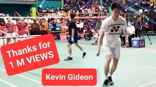 Kevin Gideon vs Juara 1 Gubernur Jatim Open 2022  Nice angle view