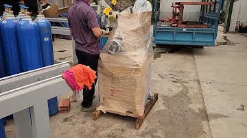 Máy cắt INOX không bavia MC400 B . 3 dàn máy về Nha Trang .