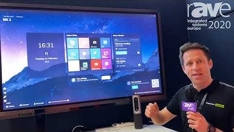 ISE 2020  DisplayNote Shows Off Launcher Software with One Tap Access to Calls, Apps and Calendars 1