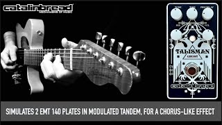 Catalinbread、EMT 140 プレートリバーブを再現したペダル“Talisman”の