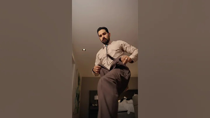 Men’s Elegant Style: Cowboy Suit with Boots and Bolo Tie #grwn #suitstyle #asmr