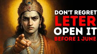 Open These 3 Doors Before June 1st or Wait Another Year | Krishna's Urgent Message