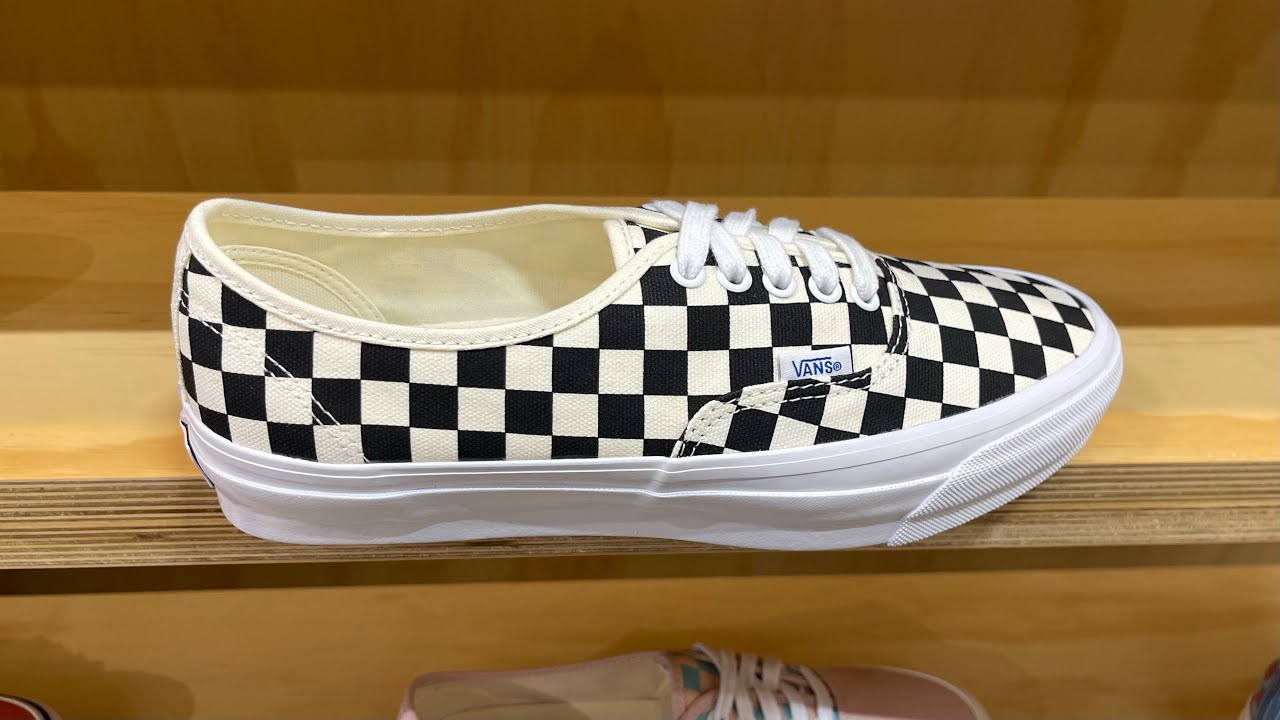 Vans Authentic Reissue 44 (LX Checkerboard Black/ Off White