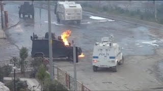 Cizre'de Öcalan gösterilerine müdahale