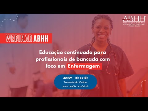 Educação continuada para profissionais de bancada com foco em  Enfermagem.