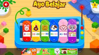 Belajar Mengenal Angka 1-50 💖 Game Edukasi untuk Anak 💖 Video Pembelajaran Anak Bahasa Indonesia screenshot 4