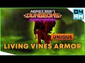 LIVING VINES ARMOR Full Guide &amp; Where To Get It in Minecraft Dungeons Flames of The Nether DLC