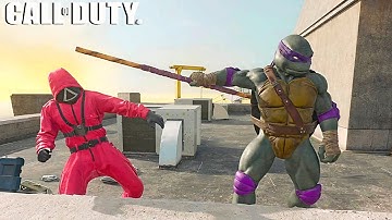 New Ninja Turtle Operator Donatello Bo-Staff Boogie Finisher - COD BO6 Tmnt Finishing Moves