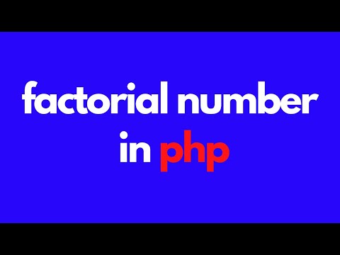 How To Find Factorial Number Using PHP Language In Hindi | practical program