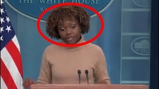 NO!!!" Reporters GROAN in unison at the ABSURDITY of karine Jean Pierre STATEMENT😂😂