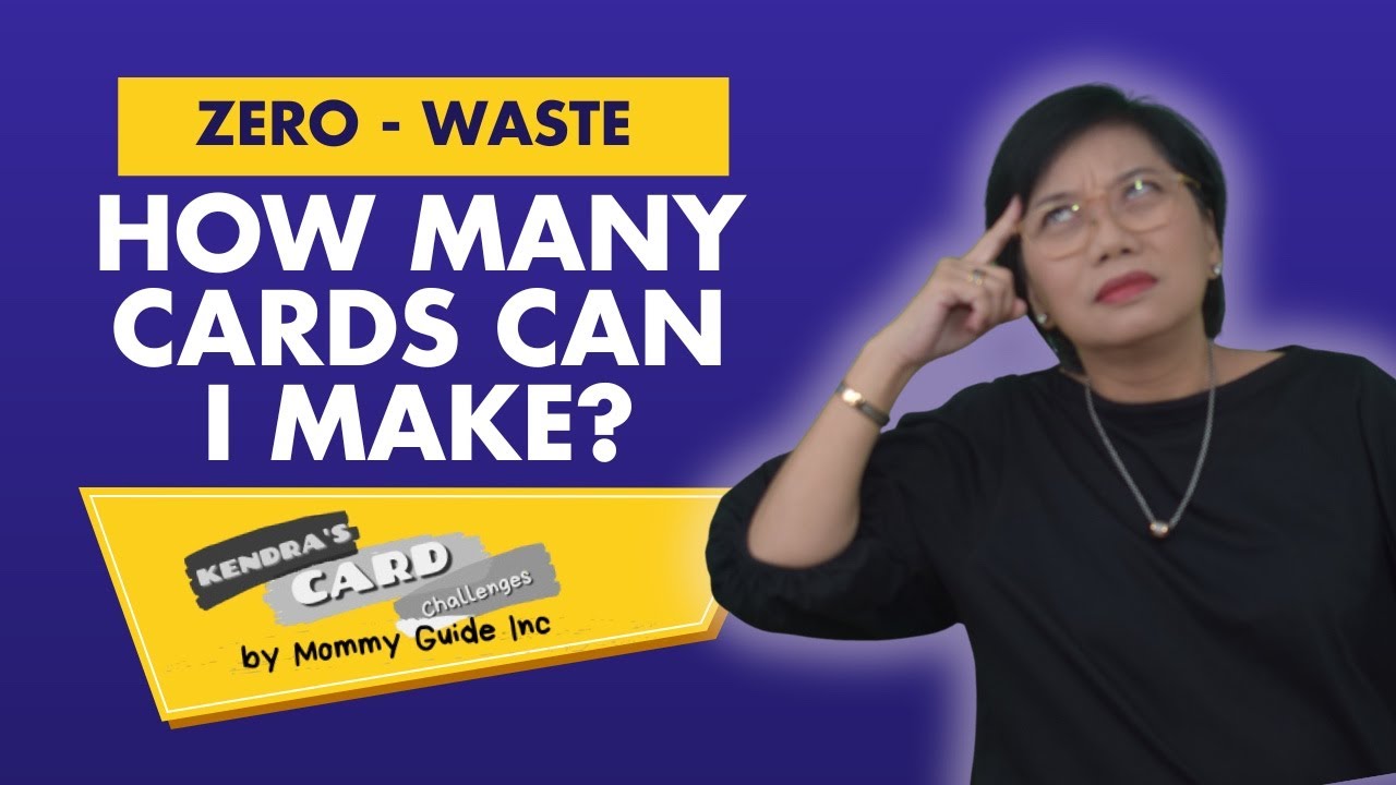 How many cards can I make from ONE kit… with absolutely NO WASTE? � 📱