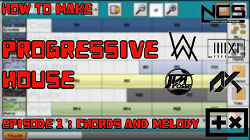 How to make Progressive House Episode 1 : Chords and Melody [ Caustic 3 Tutorial ]