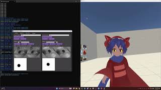 Bigscreen Beyond Eyetracking Working Showcase.