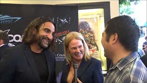 Fahim Fazli and Michelle Walters Red Carpet Interv...