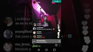 Broward County Rapper Koly P In Intense Studio Session