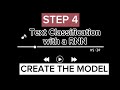 Create the model - Text Classification with a RNN