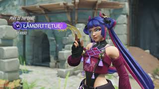 Kiriko - TRIPLE KILL ☑️ ( POTG ) - #overwatch2