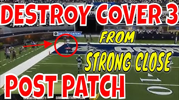 DESTROY COVER 3 POST PATCH FROM STRONG CLOSE W THIS 1 TIP THAT GLITCHES OUT OPPONENTS CBs
