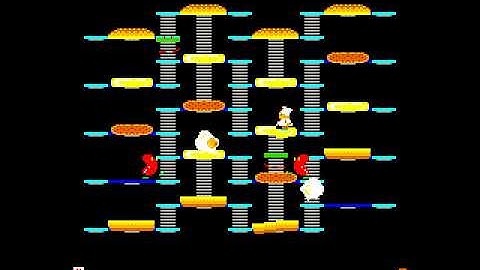 Arcade Longplay [866] Burger Time