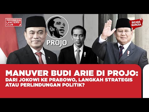 MANUVER BUDI ARIE DI PROJO:DARI JOKOWI KE PRABOWO, LANGKAH STRATEGIS ATAU PERLINDUNGAN POLITIK?