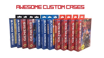 Awesome custom game cases for your retro games!