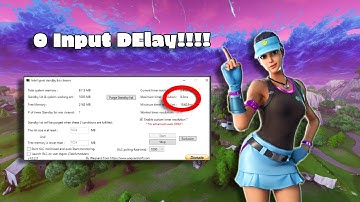 How To Get Zero INPUT DELAY In Fortnite! | Chapter 3 Season 2