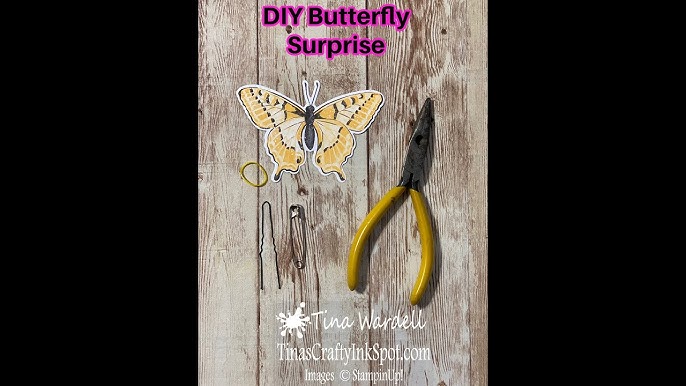 Amazing DIY hack Flying Butterfly, How to make a butterfly robot run on a  rubber band 