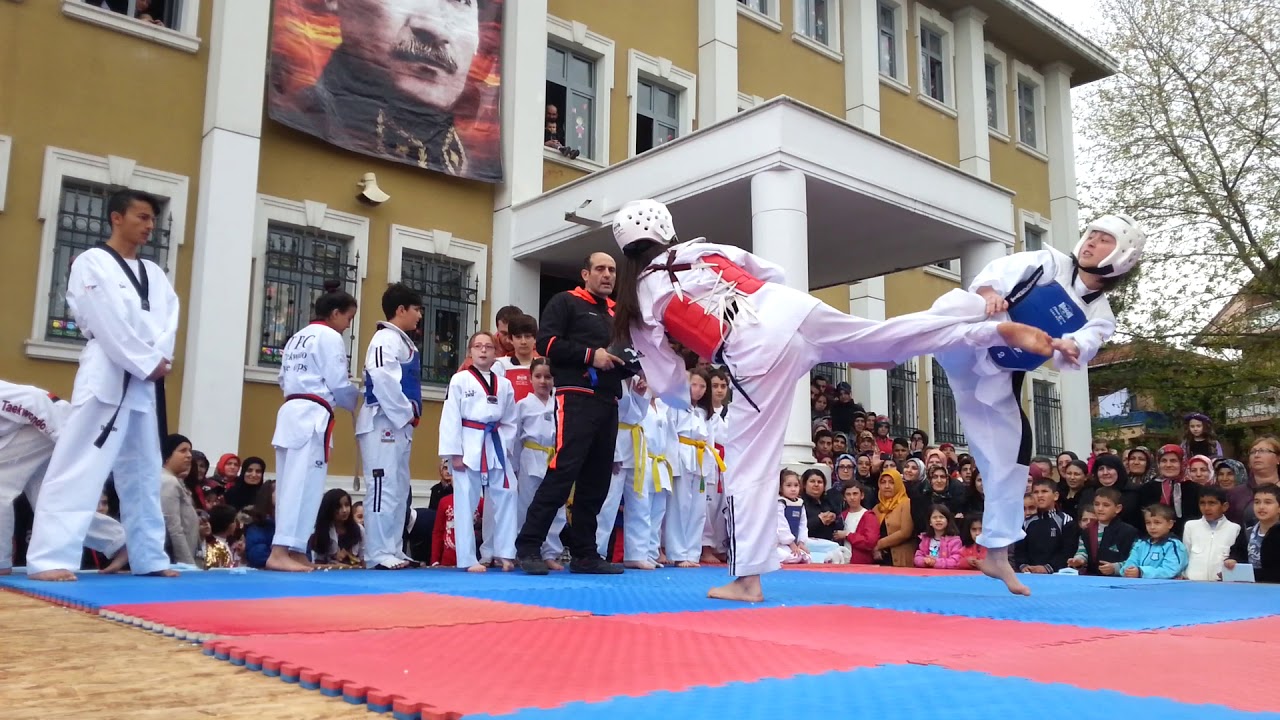 BARBAROS İLKOKULU TAEKWONDO GÖSTERİSİ 23 NİSAN 2015