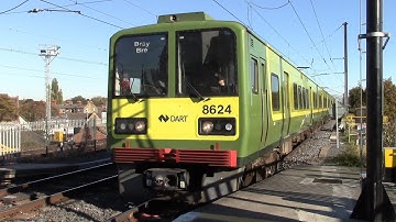 Irish Rail 8520 Class Dart Train 8624 - Clontarf Road, Dublin