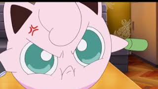 Jigglypuff Sings And Write On Ash Face