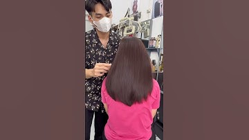 Màu nhuộm nâu trung tính #màu #hair #tóc #hairstyle #haircut