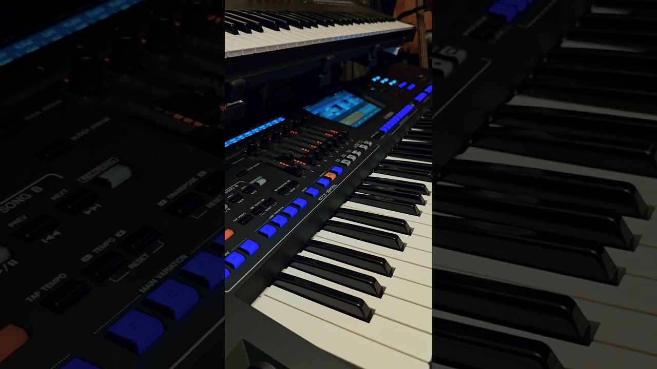 YAMAHA GENOS2 - NEW CUSTOM DRUM SET