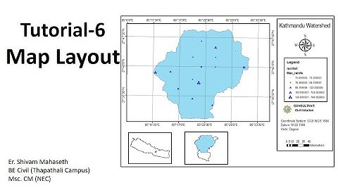 Map Layout in Arc GIS