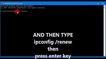 how to solve Network & internet connection problems in windows10/8/7
