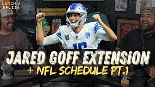 NFL Schedule Release : Part 1 / BENCH'd Podcast / EP.124