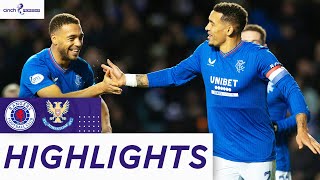 Rangers 2-0 St Johnstone | Dessers & Tavernier Earn a Hard-Fought Win | cinch Premiership