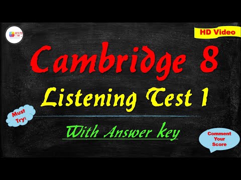 Cambridge 8: Ielts Listening Practice Test 1 With Answers| The Dinosaur Museum Latest Listening Test