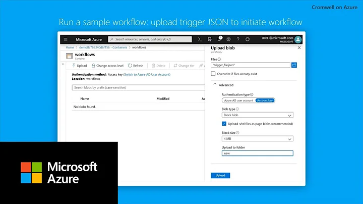 How to run Cromwell for Scientific Workflows on Azure