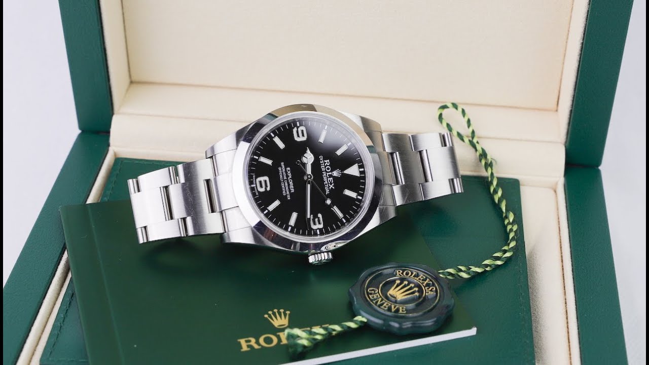 rolex explorer youtube