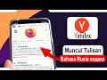 Tips Mengatasi Muncul Tampilan Bahasa Rusia Di Pencarian Yandex Pada Browser Firefox