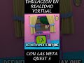 !EMULAR CONSOLAS EN LAS META QUEST 3!  #dragonball #vr #silenthill2 #gaming #mariokart #metaquest3