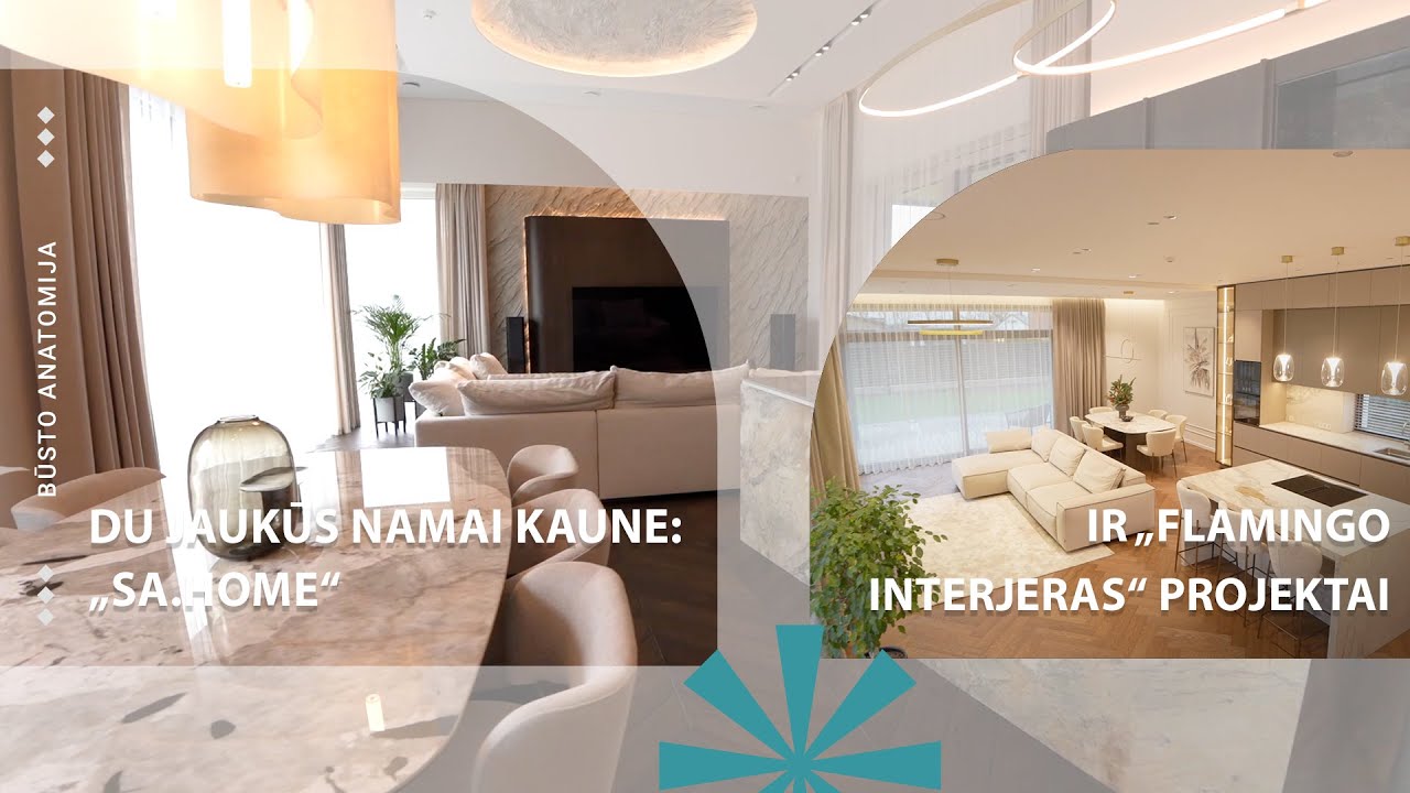 124. Du namai Kaune | „sa.home“ ir „Flamingo interjeras“ projektai