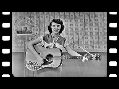 WANDA JACKSON - I Wanna Wanna Wanna - full T.V vidéo with Red Foley intro (remastered) 1080p (1955)