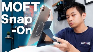 これが欲しかった！磁石でくっつくiPadスタンド MOFT Snap-On