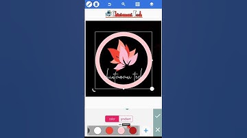 📲How to make Logo in Mobile |🖌️ Pixellab Logo tool | #Short | chintamani tech