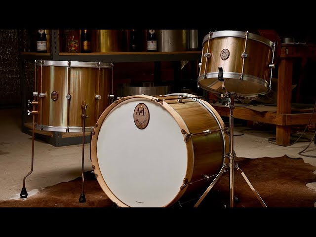 A&F 3 x 13 Rude Boy Snare Drum Whiskey Maple – Drumland Canada