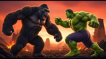 King Kong vs Hulk – Savage Redemption Battle on Skull Island 🦍⚡️🔥